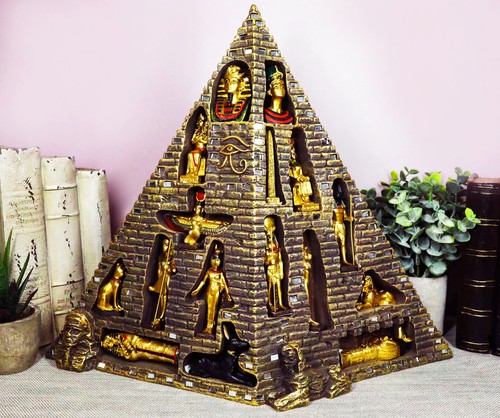 Egyptian pyramid statue - egyptian, with