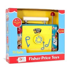 Fisher Price Classic Play TV Radio Toy With Sound for Boys & Girls Ages 18-01703