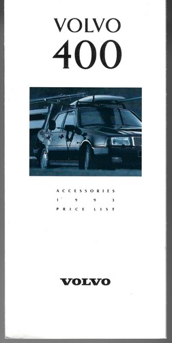 Volvo 400 series accessories - volvo,