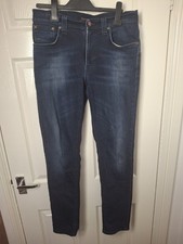 Mens Nudie Jeans Lean Dean Organic Waist 32 Leg 32 Dark Blue