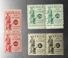 2 Sets of 1941 : 10c 25c $1 US
