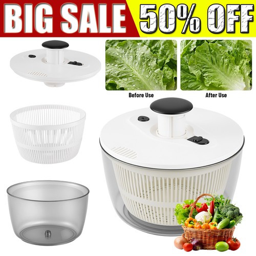 Large salad spinner - leaf, dryer