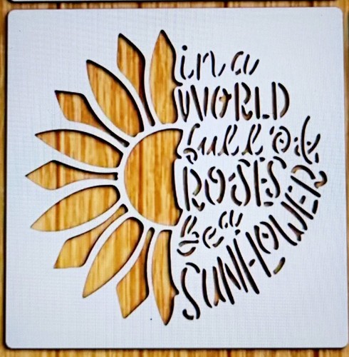 Large sunflower quote - sunflower,