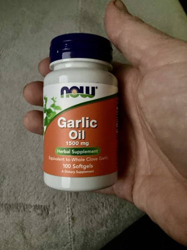 Now foods garlic oil - now,
