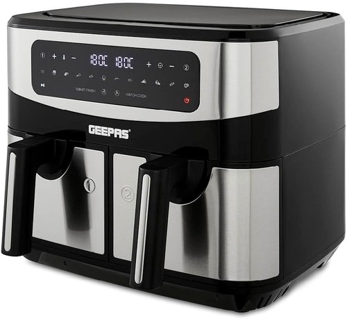 Geepas dual zone - air, fryer