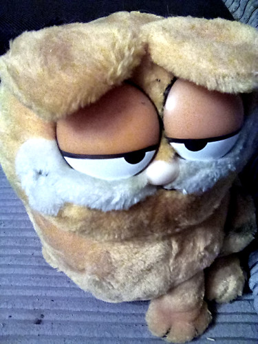 Garfield plush sitting - garfield, plush.sitting