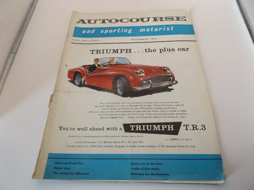 Autocourse sporting motorist - autocourse, &
