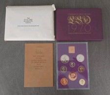 1970 Coinage Of Great Britain & Northern Ireland Royal Mint Numismatic Bureau