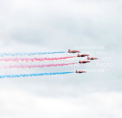 Raf red arrows photo print - red, all