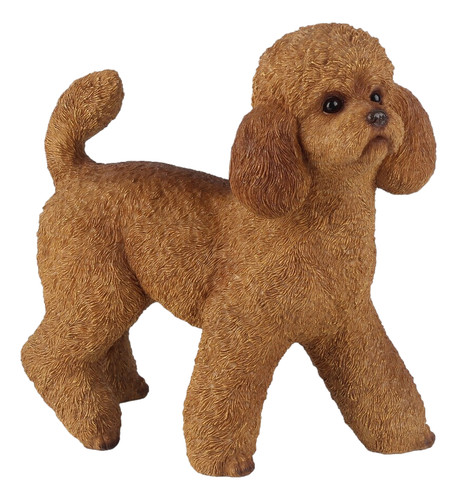 Standing poodle ornament - standing,