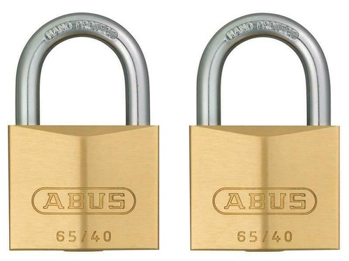 Abus mechanical 40mm brass - abus,