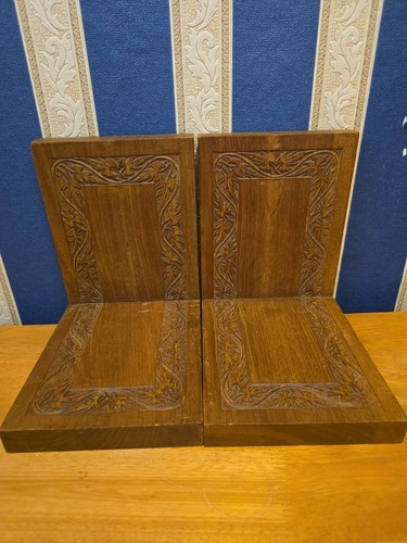 Vintage wooden book - book, ends