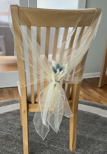 Ivory dark cream chair - x,