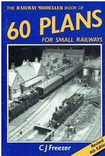 OO / HO GAUGE MODEL RAILWAY TRACK PLANS SUITABLE FOR SMALL LOCATIONS BOOK