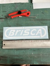 WHITE BriSCA Heritage F1 F2 Sticker Vinyl Old Skool
