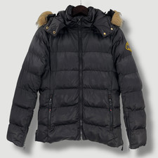 Zavetti Canada Womens Virna Slimline Puffer Black Jacket SIZE M