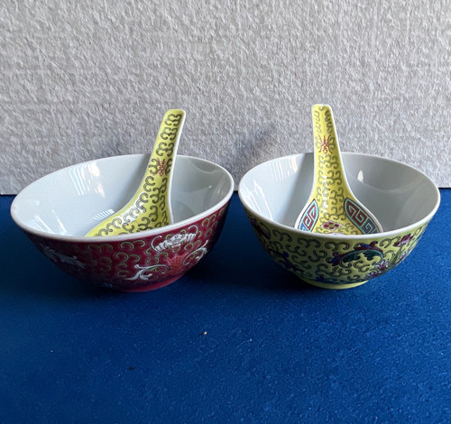 Chinese soup rice bowls with - chinese,