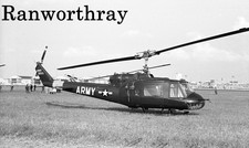 Orig Helicopter Negative  UH-1B Iroquois 63-8515 US Army Le Bourget 1967 #2037