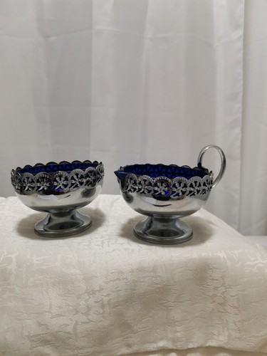 Cobalt blue glass celtic - cobalt,