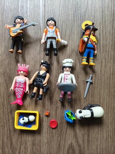 Set playmobil characters - of,