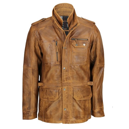 Mens tan brown wax - mens,