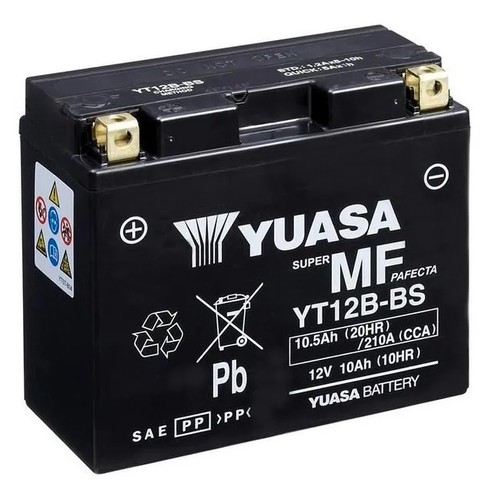 Yuasa yt12b agm battery - yuasa,