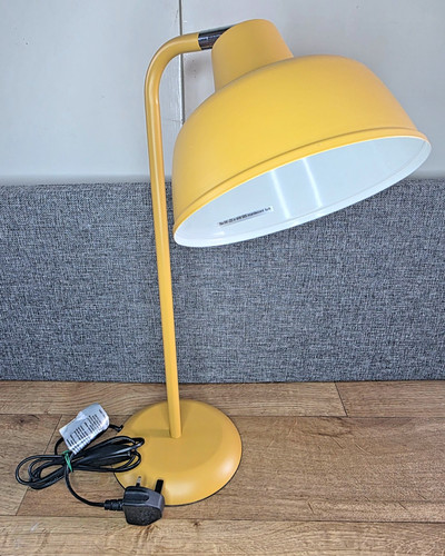 Retro yellow desk lamp modern - retro,