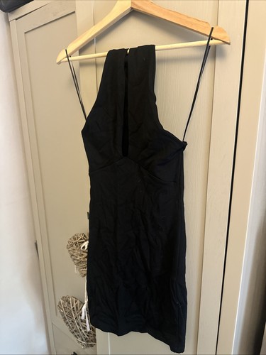 Bnwt zara black halter - halter, neck