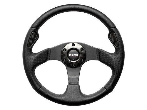 Momo jet steering wheel - jet, black