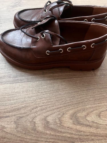 Primark brown boat - primark, shoes