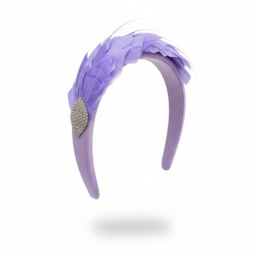 Feather fascinator alice band - feather,