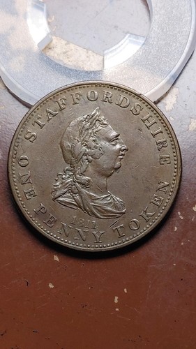 1811 staffordshire penny - 1811,