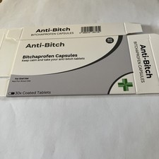 Novelty Pill Box Anti-Bitch