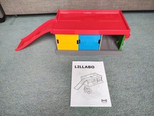 IKEA LILLABO Toy Garage 51x21x14 cm / 20x8x5.5"*No Tow Trucks*