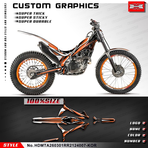Trials bike wrap sticker kit - trials,
