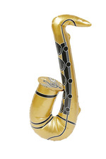 Gold Inflatable Saxophone Gold