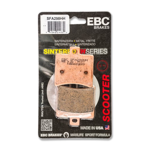 Brake pads rear ebc sintered - brake,