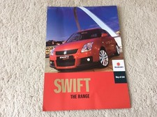 Suzuki Swift 2008 UK Market Sales Brochure 1.3 GL 1.5 GLX 1.3 DDiS 1.6 Sport