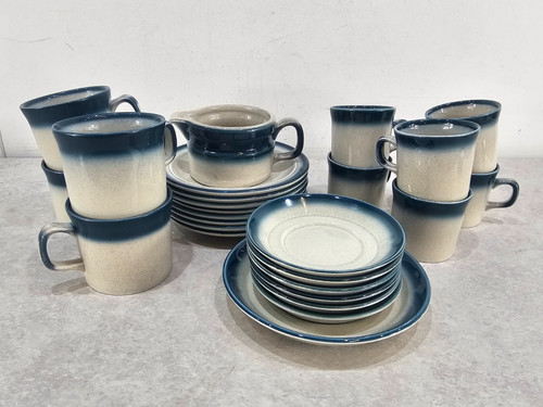 Wedgwood blue pacific piece - wedgwood,