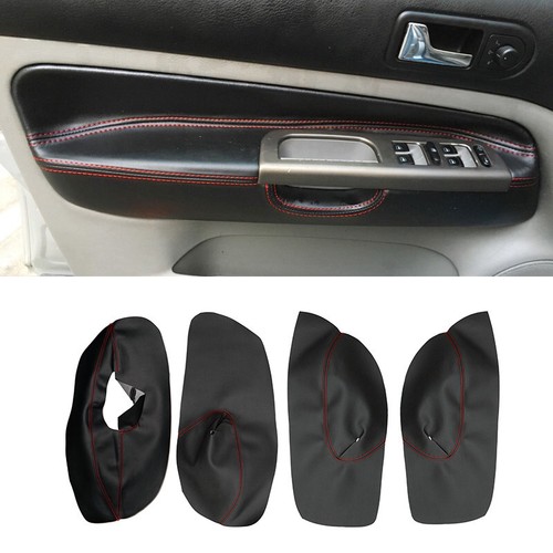 New black leather - door, panel