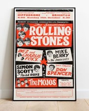 The Rolling Stones 1964 Tour Poster - Live #1509