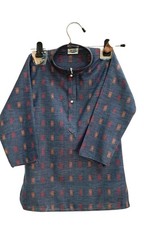 Boys Cotton Kurta Pyjama Set