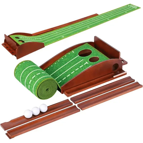 Golf putting mat - golf, green
