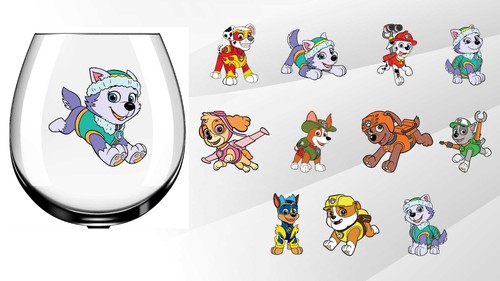 X12 mixed paw patrol dog - mixed,