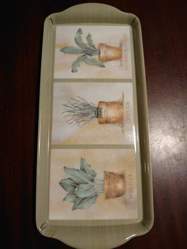 Melamine tray herb - melamine,