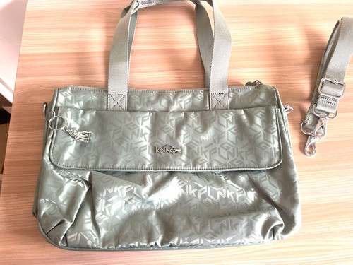 Kipling monogram green top - green,