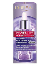 L'Oreal Revitalift Filler Hyaluronic Acid Anti Wrinkle Serum 30ml - NEW BOXED