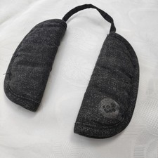 Maxi Cosi Cabriofix Car Seat Chest Shoulder Pads grey For Harness Straps Pads