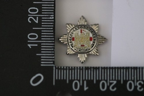 British army mini enamel lapel - british,