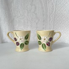 2 Winter Floral Whittard Mugs